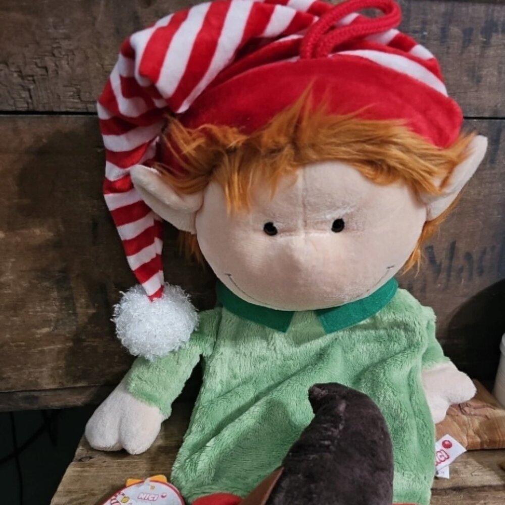 NICI ~ WATERBOTTLE - Santa's Helper Elf ~ NOS with Tags 2008